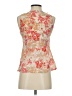 Halogen 100% Silk Orange Sleeveless Silk Top Size XS - photo 2