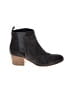 Vince. 100% Leather Black Gray Ankle Boots Size 5 1/2 - photo 1