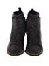 Vince. 100% Leather Black Gray Ankle Boots Size 5 1/2 - photo 2