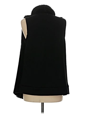 Peace & Pearls Faux Fur Vest (view 2)