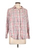 Torrid 100% Rayon Plaid Pink Long Sleeve Blouse Size Lg Plus (0) - photo 1