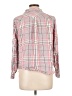 Torrid 100% Rayon Plaid Pink Long Sleeve Blouse Size Lg Plus (0) - photo 2
