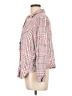 Torrid 100% Rayon Plaid Pink Long Sleeve Blouse Size Lg Plus (0) - photo 5