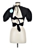 Mint Vanilla Black Short Sleeve Top Size 8 - photo 2