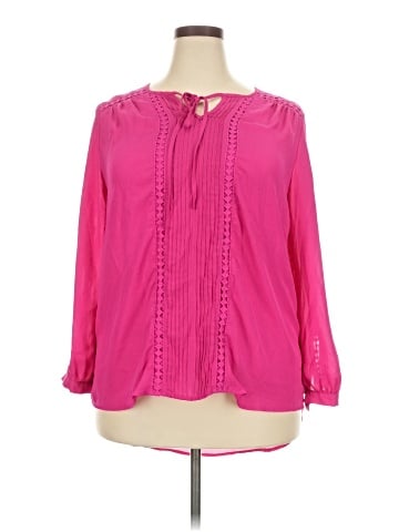 Jessica London Long Sleeve Blouse (view 1)