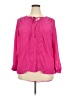Jessica London 100% Polyester Pink Long Sleeve Blouse Size 18 - photo 1
