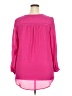 Jessica London 100% Polyester Pink Long Sleeve Blouse Size 18 - photo 2