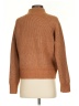 Calvin Klein Solid Brown Turtleneck Sweater Size S - photo 2