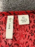 Cato 100% Polyester Red Cardigan Size XL - photo 6