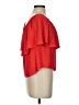 Holding Horses 100% Rayon Red Short Sleeve Blouse Size S - photo 5