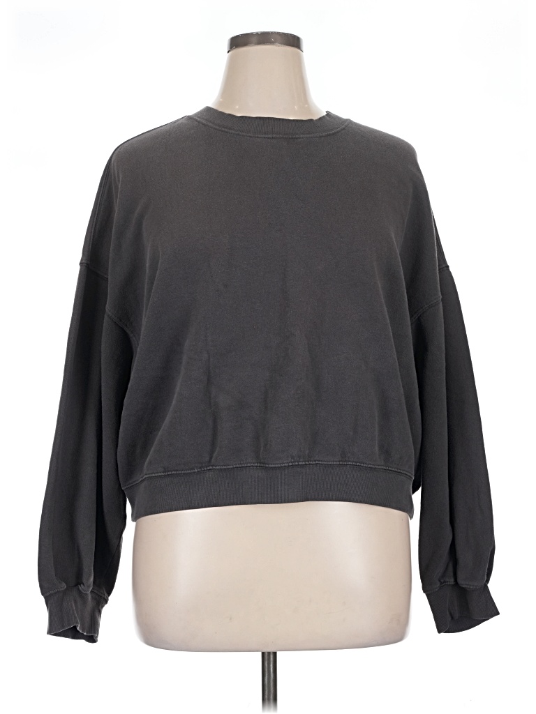 Pre-owned Old Navy Sweatshirt In Gray
