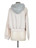 Shein 100% Polyester Color Block Ivory Windbreaker Size 8 - 10 - photo 2