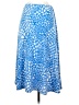 Chadwicks Print Blue Casual Skirt Size 4 - photo 2