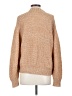 By Anthropologie Metallic Tan Wool Pullover Sweater Size S - photo 2