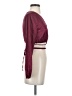 No Frills Burgundy Long Sleeve Blouse Size XS - photo 4