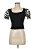 Unbranded Black Short Sleeve Top Size M - photo 1