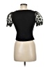 Unbranded Black Short Sleeve Top Size M - photo 2
