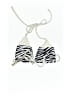 Shein Animal Print Ivory Swimsuit Top Size M - photo 2