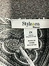 Style&Co 100% Polyester Silver 3/4 Sleeve Blouse Size 2X - photo 4