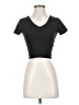 Wild Fable Black Short Sleeve Top Size S - photo 1