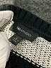 AB Studio Stripes Black Pullover Sweater Size L - photo 7