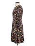 Old Navy 100% Rayon Floral Black Casual Dress Size S - photo 5