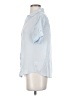 Maven West 100% Cupro Blue Short Sleeve Blouse Size XS - photo 5