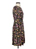 Old Navy 100% Rayon Floral Black Casual Dress Size S - photo 4