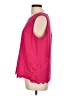 Roz & Ali 100% Polyester Pink Sleeveless Blouse Size L - photo 5