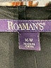Roaman's Print Brown Casual Dress Size 16W - photo 7