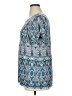 Westport Blue Short Sleeve Blouse Size 1X - photo 5