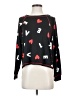 Joyspun Hearts Black Pullover Sweater Size S - photo 1