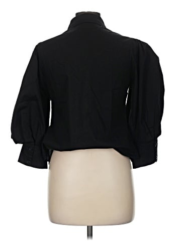 CQ by CQ 3/4 Sleeve Button-Down Shirt (view 2)