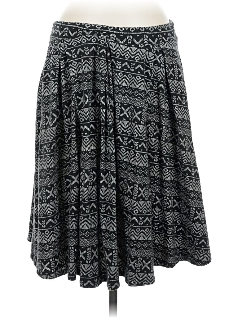 Pre-owned Lularoe Casual Skirt In Gray