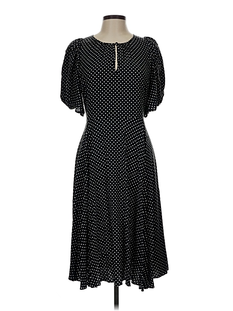 Pre-owned Jcrew Casual Dress In Black