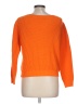 Shein 100% Acrylic Solid Orange Pullover Sweater Size L - photo 2