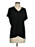 Vince. 100% Viscose Black Short Sleeve Blouse Size XS - photo 1