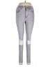 Express Hearts Gray Jeans Size 4R - photo 1