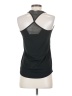 Nike 100% Polyester Black Active Tank Size S - photo 2