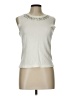 Assorted Brands Ivory Sleeveless Top Size L - photo 1