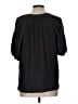 Current Air Black 3/4 Sleeve Blouse Size L - photo 2
