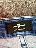 7 For All Mankind Hearts Blue Jeans Size 26 waist - photo 4