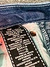 7 For All Mankind Hearts Blue Jeans Size 26 waist - photo 5