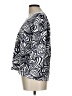 Chico's Silver 3/4 Sleeve Blouse Size Lg (2) - photo 5