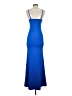 Shein Blue Cocktail Dress Size 4 - photo 2