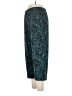 Coldwater Creek Paisley Floral Damask Black Teal Casual Pants Size L - photo 5