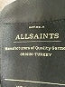 ALLSAINTS Black Jacket Size 0 - photo 6