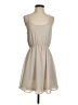 Lost April Solid Tan Casual Dress Size S - photo 1