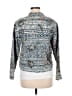 Chico's Print Blue Jacket Size Med (1) - photo 2