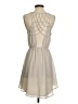 Lost April Solid Tan Casual Dress Size S - photo 2